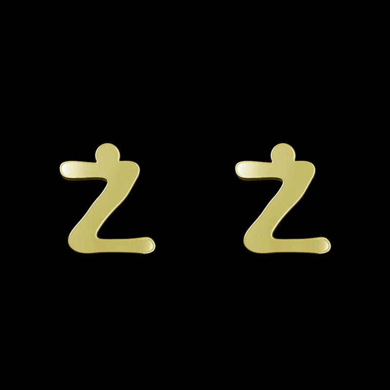 گوشواره طلا 18 عیار زنانه مدوپد مدل حرف Z کد GA1-17113 گوشواره طلا 18 عیار زنانه مدوپد مدل حرف Z کد GA1-17113