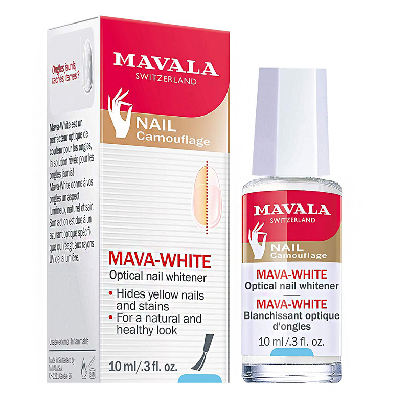 لاک روشن کننده رنگ ناخن ماوالا مدل MAVAWHITE حجم 10 میلی لیتر لاک روشن کننده رنگ ناخن ماوالا مدل MAVAWHITE حجم 10 میلی لیتر