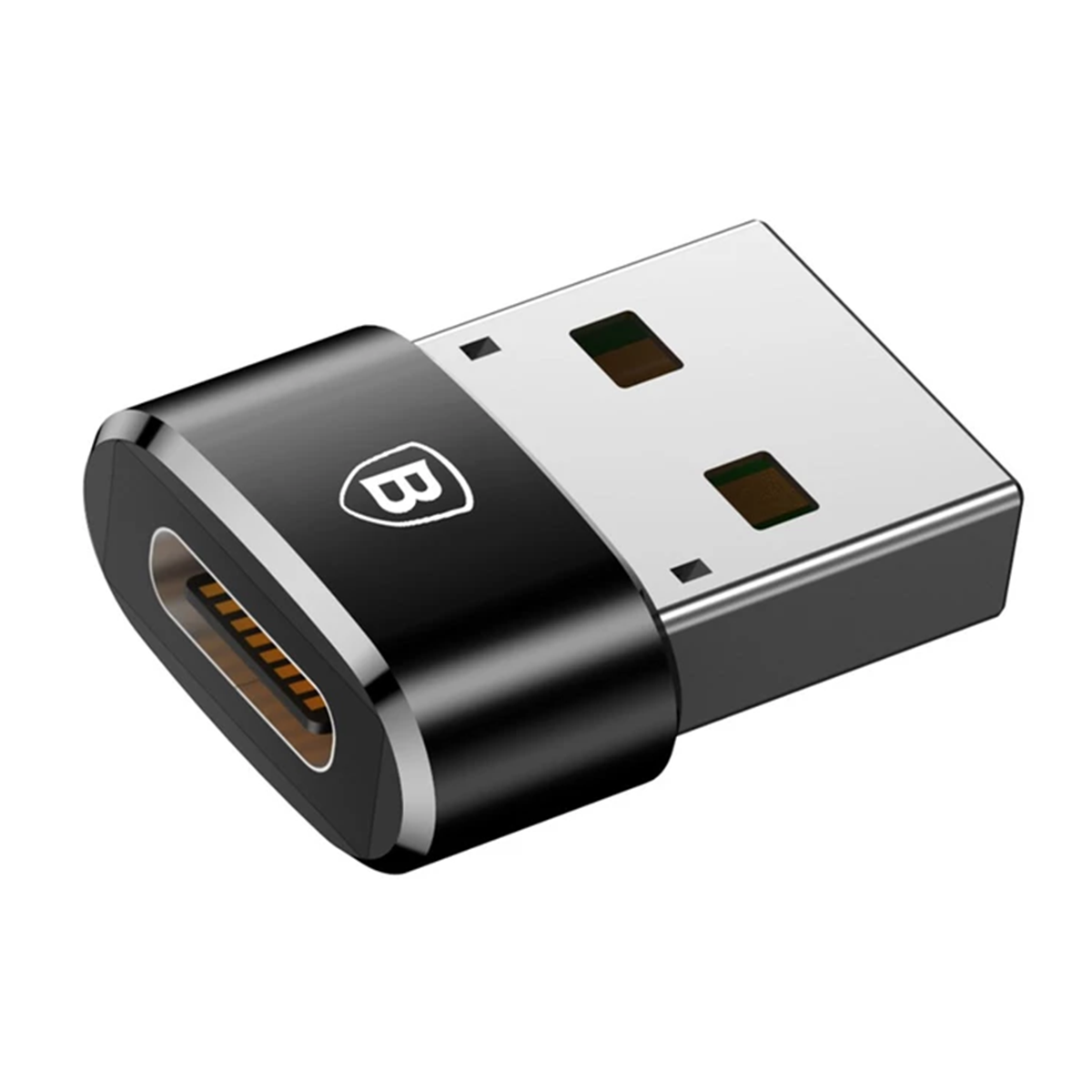 تبدیل تایپ سی به یو اس بی باسئوس مدل CAAOTG-01-مشکی تبدیل تایپ سی به یو اس بی باسئوس مدل CAAOTG-01-مشکی