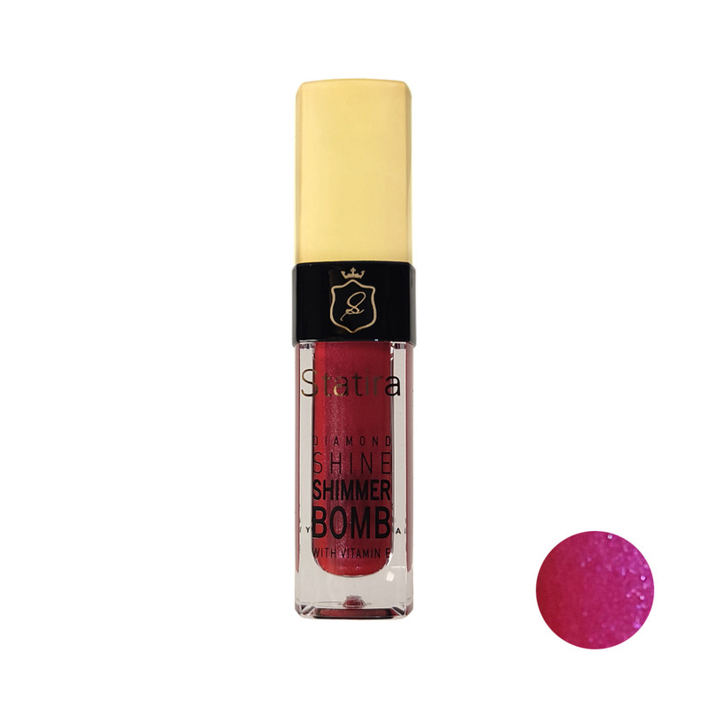 رژ لب مایع استاتیرا مدل شایمر بمب شماره 612 رژ لب مایع استاتیرا مدل شایمر بمب شماره 612