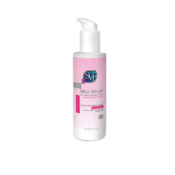 ژل بهداشتی روزانه بانوان اس وی آی مدل vagi wash حجم 150 میلی لیتر ژل بهداشتی روزانه بانوان اس وی آی مدل vagi wash حجم 150 میلی لیتر