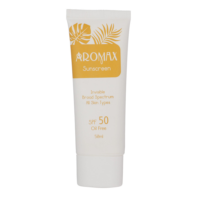 کرم ضد آفتاب بدون رنگ آرومکس SPF 50 مدل Invisible مناسب انواع پوست حجم 50 میلیلیتر کرم ضد آفتاب بدون رنگ آرومکس SPF 50 مدل Invisible مناسب انواع پوست حجم 50 میلیلیتر