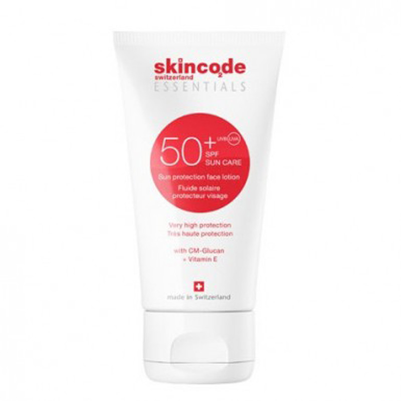 کرم ضدآفتاب اسکین کد مدل Sun Protection Face Lotion SPF 50 حجم 50 میلی لیتر کرم ضدآفتاب اسکین کد مدل Sun Protection Face Lotion SPF 50 حجم 50 میلی لیتر