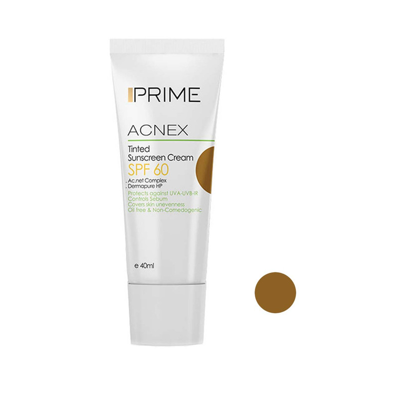 کرم ضد آفتاب پرایم سری Acnex مدل Dark حجم 40 میلی لیتر1582117 کرم ضد آفتاب پرایم سری Acnex مدل Dark حجم 40 میلی لیتر1582117