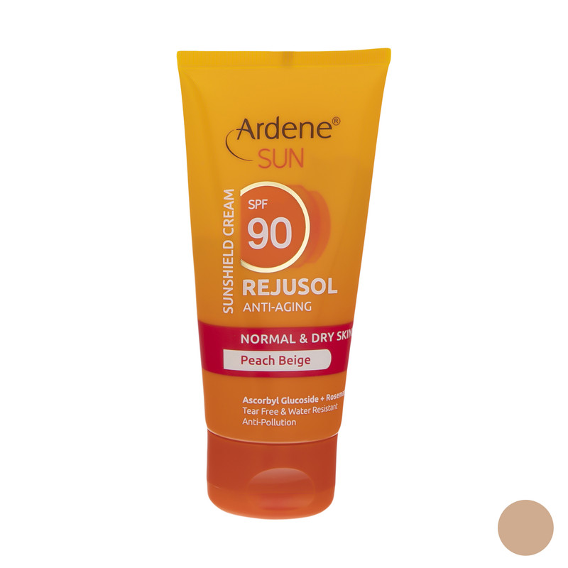 کرم ضد آفتاب آردن سان مدل Peach Beige مقدار 50 گرم کرم ضد آفتاب آردن سان مدل Peach Beige مقدار 50 گرم