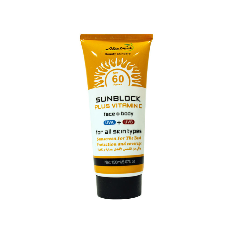 کرم ضد آفتاب نایس فرش مدل plus vitamin c حجم 150 میلی لیتر کرم ضد آفتاب نایس فرش مدل plus vitamin c حجم 150 میلی لیتر