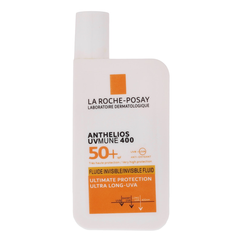 فلویید ضد آفتاب بدون رنگ لاروش پوزای SPF30 مدل Anthelios محافظ UVA ،UVB، مناسب انواع پوست حجم 50 میلیلیتر فلویید ضد آفتاب بدون رنگ لاروش پوزای SPF30 مدل Anthelios محافظ UVA ،UVB، مناسب انواع پوست حجم 50 میلیلیتر