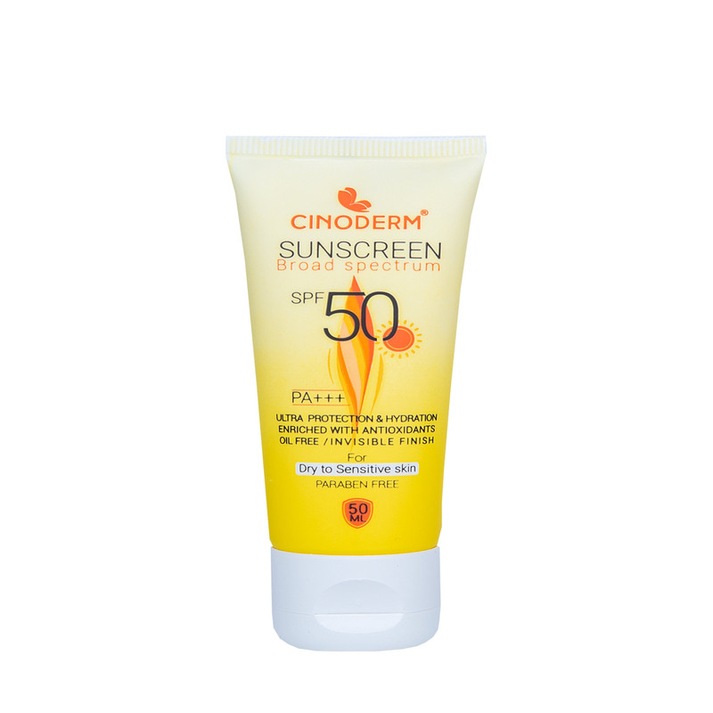 کرم ضدآفتاب بی رنگ سینودرم SPF50 مدل 01 مناسب پوست خشک و حساس حجم 50 میلی لیتر کرم ضدآفتاب بی رنگ سینودرم SPF50 مدل 01 مناسب پوست خشک و حساس حجم 50 میلی لیتر
