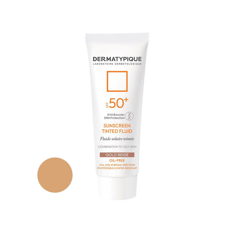 کرم ضدآفتاب رنگی درماتیپیک SPF50 مدل TINTED FLUID مناسب پوست های چرب حجم 50 میلی لیتر کرم ضدآفتاب رنگی درماتیپیک SPF50 مدل TINTED FLUID مناسب پوست های چرب حجم 50 میلی لیتر