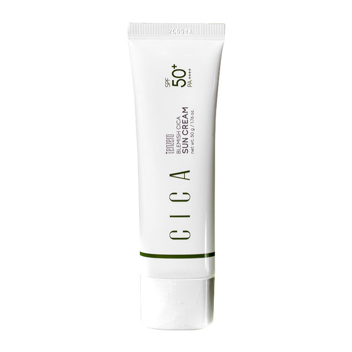 کرم ضد آفتاب بدون رنگ تن زیرو SPF 50 مدل CICA مناسب برای انواع پوست حجم 50 میلیلیتر کرم ضد آفتاب بدون رنگ تن زیرو SPF 50 مدل CICA مناسب برای انواع پوست حجم 50 میلیلیتر