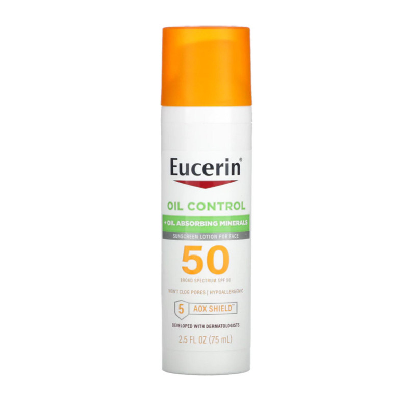 لوسیون ضد آفتاب بدون رنگ اوسرین SPF 50 مدل control مناسب پوستهای چرب حجم 75 میلیلیتر لوسیون ضد آفتاب بدون رنگ اوسرین SPF 50 مدل control مناسب پوستهای چرب حجم 75 میلیلیتر