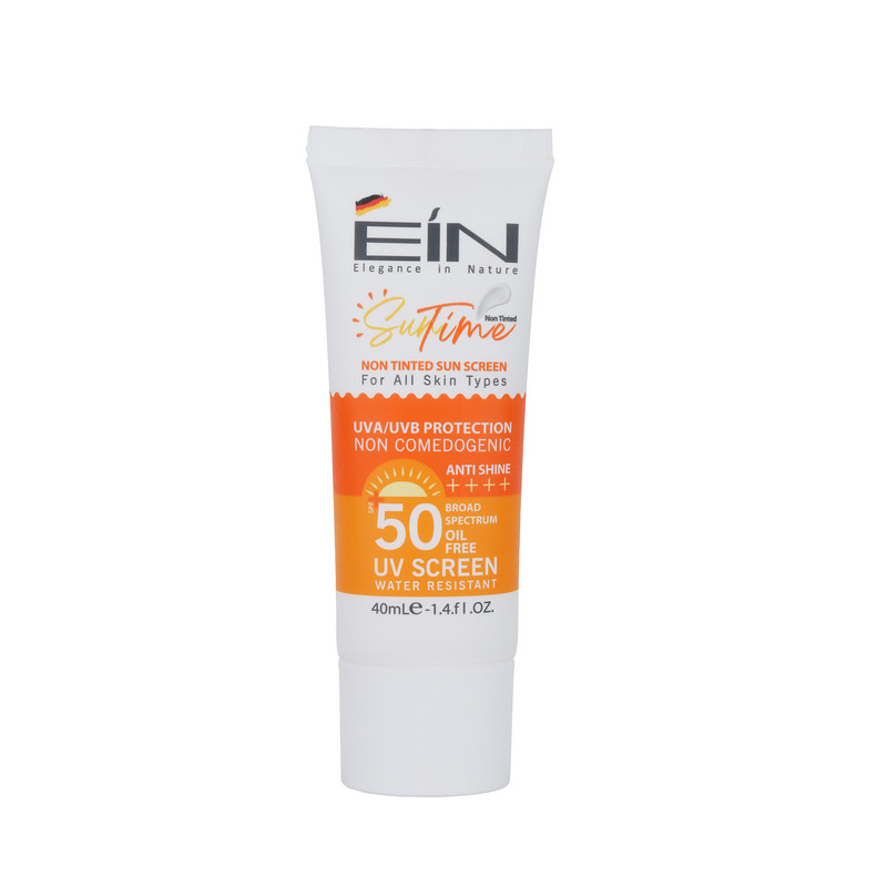 کرم ضد آفتاب بی رنگ ای آی ان SPF50 مدل anti shine مناسب انواع پوست حجم 40 میلیلیتر کرم ضد آفتاب بی رنگ ای آی ان SPF50 مدل anti shine مناسب انواع پوست حجم 40 میلیلیتر