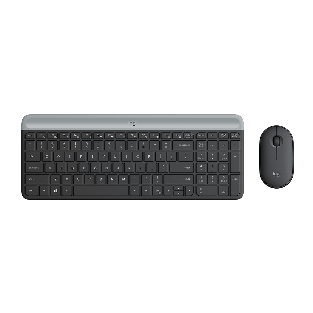 کیبورد و ماوس بی سیم لاجیتک مدل MK470 SLIM-خاکستری کیبورد و ماوس بی سیم لاجیتک مدل MK470 SLIM-خاکستری