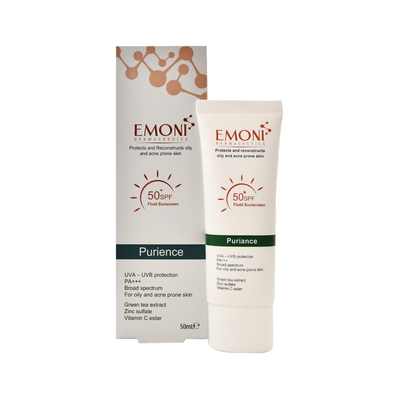 کرم ضد آفتاب بدون رنگ امونی spf50 مدل purience مناسب برای پوست چرب حجم 50 میلیلیتر کرم ضد آفتاب بدون رنگ امونی spf50 مدل purience مناسب برای پوست چرب حجم 50 میلیلیتر