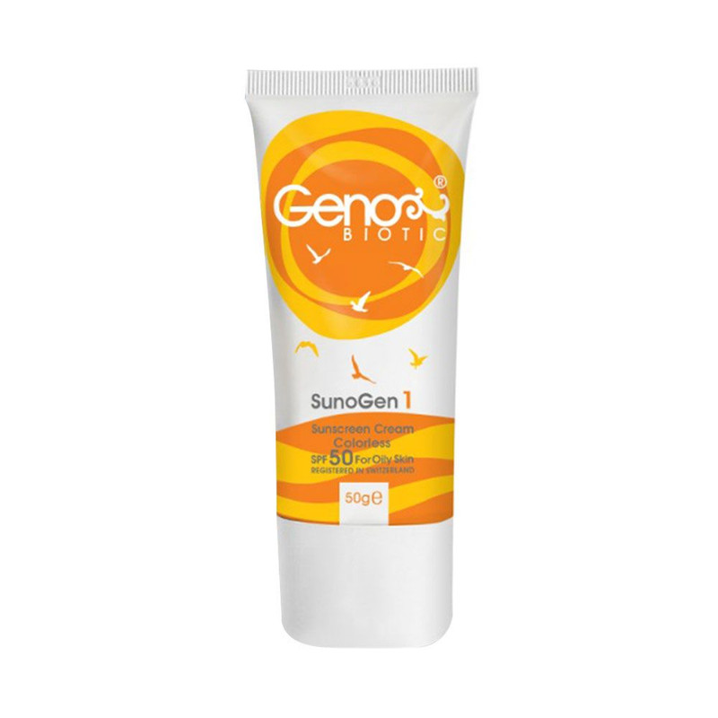 کرم ضد آفتاب ژنوبایوتیک مدل gen99 وزن 50 گرم کرم ضد آفتاب ژنوبایوتیک مدل gen99 وزن 50 گرم