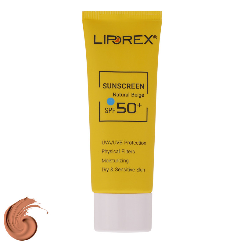 کرم ضدآفتاب رنگی لیپورکس SPF50 مدل SP.DS.02، مناسب پوستهای حساس، حجم 40 میلیلیتر کرم ضدآفتاب رنگی لیپورکس SPF50 مدل SP.DS.02، مناسب پوستهای حساس، حجم 40 میلیلیتر