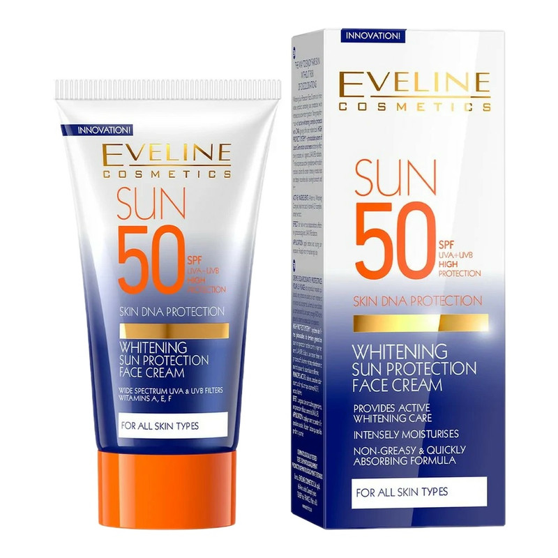 کرم ضد آفتاب اولاین سری 50 مدل WHITENING حجم 50 میلی لیتر کرم ضد آفتاب اولاین سری 50 مدل WHITENING حجم 50 میلی لیتر