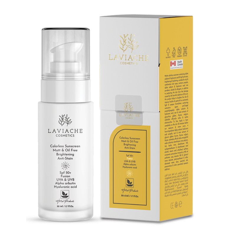 کرم ضد آفتاب بی رنگ لاویاچه +50 SPF مدل 01 مناسب انواع پوست حجم 50 میلیلیتر کرم ضد آفتاب بی رنگ لاویاچه +50 SPF مدل 01 مناسب انواع پوست حجم 50 میلیلیتر