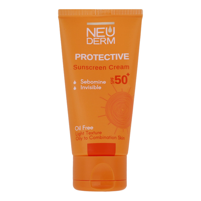 کرم ضدآفتاب بیرنگ نئودرم مدل Highly Protective SPF50، مناسب پوستهای چرب تا مختلط، حجم 50 میلیلیتر کرم ضدآفتاب بیرنگ نئودرم مدل Highly Protective SPF50، مناسب پوستهای چرب تا مختلط، حجم 50 میلیلیتر