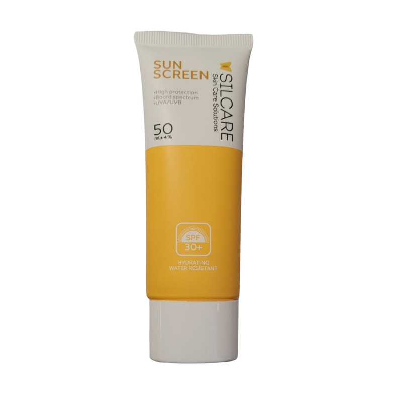 کرم ضدآفتاب بدون رنگ سیلکِر، 30 SPF، مدل HYDRATING، مناسب انواع پوست و حجم 50 میلیلیتر، محافظت کننده در برابر اشعه UVA و UVB، ضد آب، مرطوب کننده، تقویت کننده، ضد التهاب و پیری زودرس پوست کرم ضدآفتاب بدون رنگ سیلکِر، 30 SPF، مدل HYDRATING، مناسب انواع پوست و حجم 50 میلیلیتر، محافظت کننده در برابر اشعه UVA و UVB، ضد آب، مرطوب کننده، تقویت کننده، ضد التهاب و پیری زودرس پوست