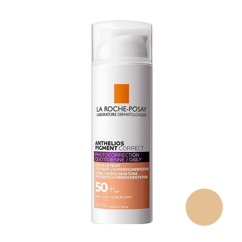 کرم ضد آفتاب لاروش پوزای مدل pigment correct حجم 50 میلی لیتر کرم ضد آفتاب لاروش پوزای مدل pigment correct حجم 50 میلی لیتر