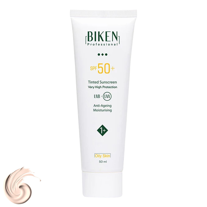 کرم ضدآفتاب رنگی بیکن +SPF50 شماره +1، مناسب پوستهای چرب، حجم 50 میلیلیتر کرم ضدآفتاب رنگی بیکن +SPF50 شماره +1، مناسب پوستهای چرب، حجم 50 میلیلیتر