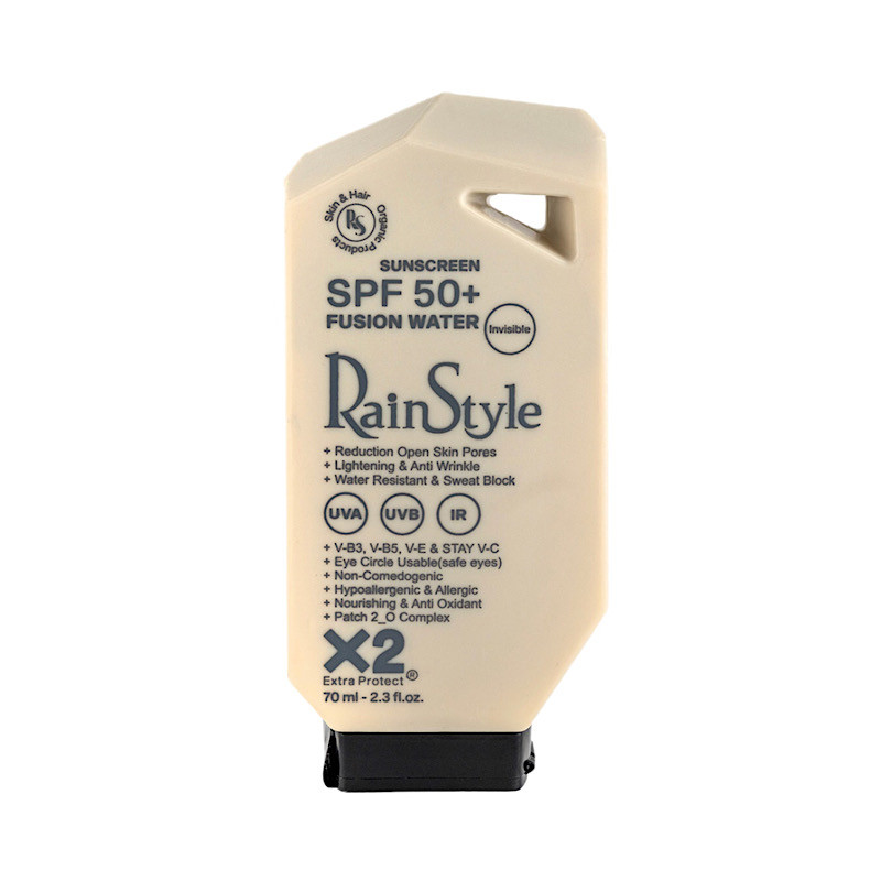 کرم ضدآفتاب بیرنگ رین استایل، SPF50، مدل فیوژن واتر، مناسب انواع پوست با حجم 70 میلیلیتر، ضد آب، محافظتکننده در برابر اشعههای UVA و UVB، ضد حساسیت، غیر کومدونزا و فاقد پارابن، روشنکننده، ضد چروک و پیری،با ماندگاری 5 ساعته کرم ضدآفتاب بیرنگ رین استایل، SPF50، مدل فیوژن واتر، مناسب انواع پوست با حجم 70 میلیلیتر، ضد آب، محافظتکننده در برابر اشعههای UVA و UVB، ضد حساسیت، غیر کومدونزا و فاقد پارابن، روشنکننده، ضد چروک و پیری،با ماندگاری 5 ساعته