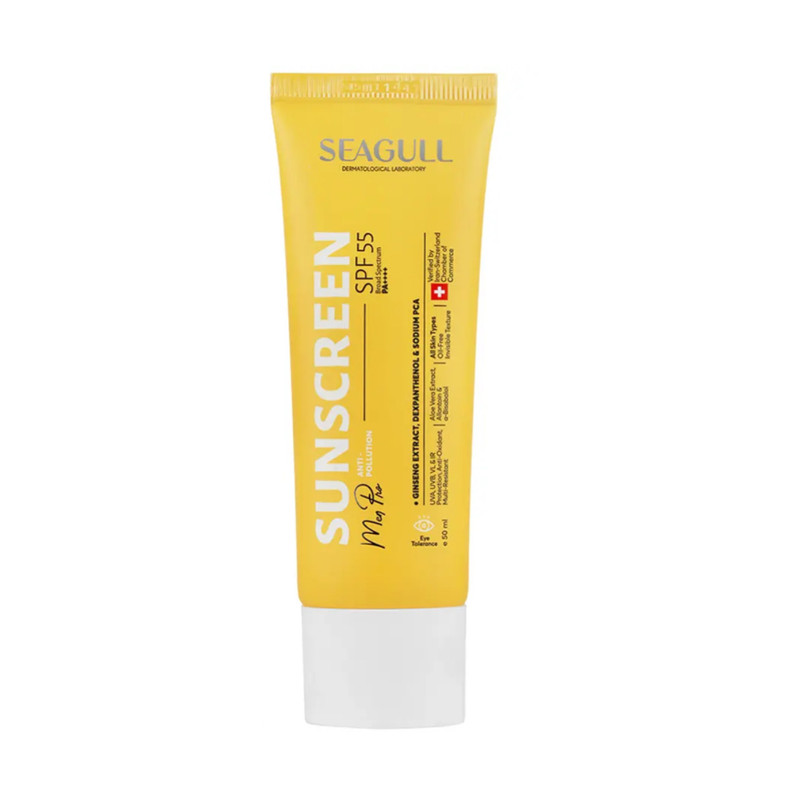 کرم ضد آفتاب بدون رنگ سی گل spf55 مدل aloe_vera مناسب انواع پوست حجم 50 میلیلیتر کرم ضد آفتاب بدون رنگ سی گل spf55 مدل aloe_vera مناسب انواع پوست حجم 50 میلیلیتر