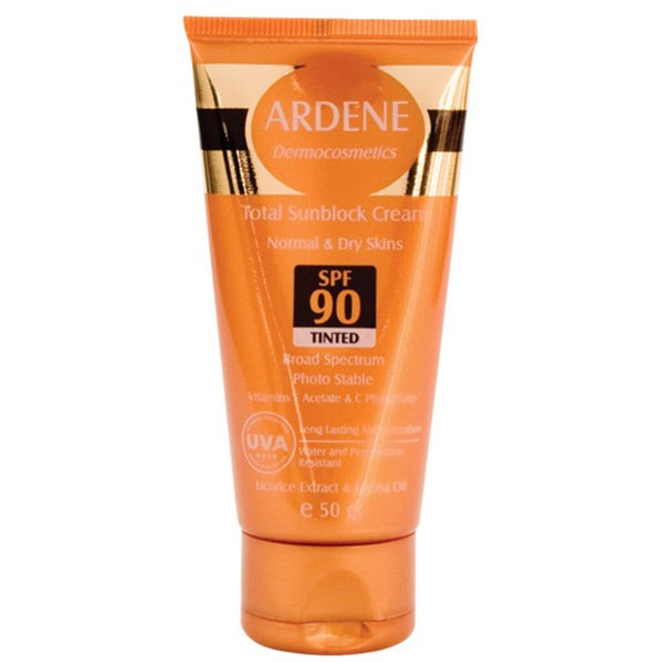 کرم ضد آفتاب رنگی آردن SPF90 کرم ضد آفتاب رنگی آردن SPF90