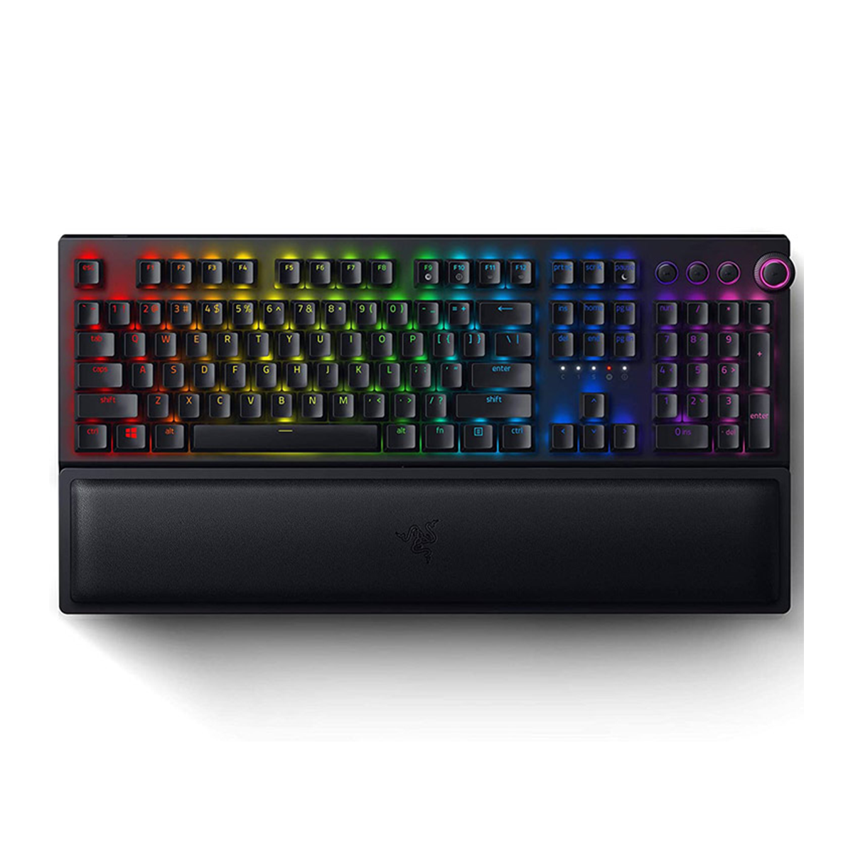 کیبورد گیمینگ ریزر مدل BlackWidow V3 Pro سوئیچ زرد مکانیکال کیبورد گیمینگ ریزر مدل BlackWidow V3 Pro سوئیچ زرد مکانیکال
