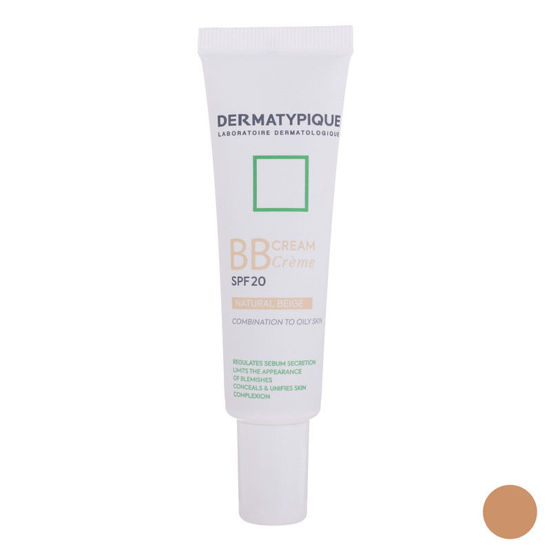 کرم پودر BB درماتیپیک دارای spf 20 رنگ بژ طبیعی حجم 30 میلی لیتر کرم پودر BB درماتیپیک دارای spf 20 رنگ بژ طبیعی حجم 30 میلی لیتر