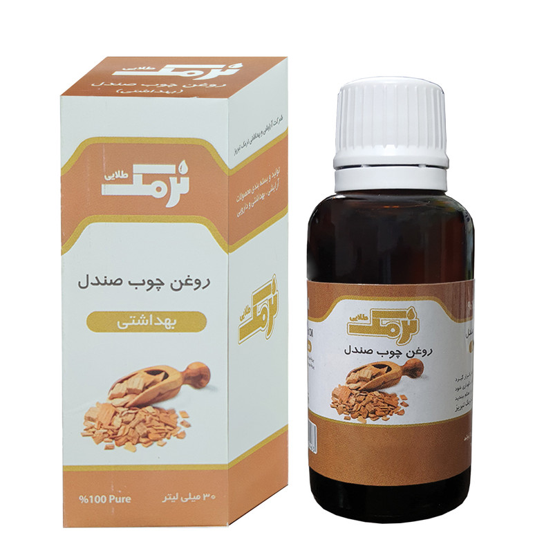 روغن چوب صندل نرمک طلایی مدل 0027 حجم 30 میلی لیتر روغن چوب صندل نرمک طلایی مدل 0027 حجم 30 میلی لیتر