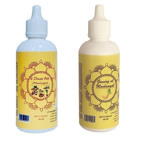 روغن بدن مرهم یاب مدل جینسینگ و شش گیاه حجم 80 میلی لیتر مجموعه 2 عددی روغن بدن مرهم یاب مدل جینسینگ و شش گیاه حجم 80 میلی لیتر مجموعه 2 عددی