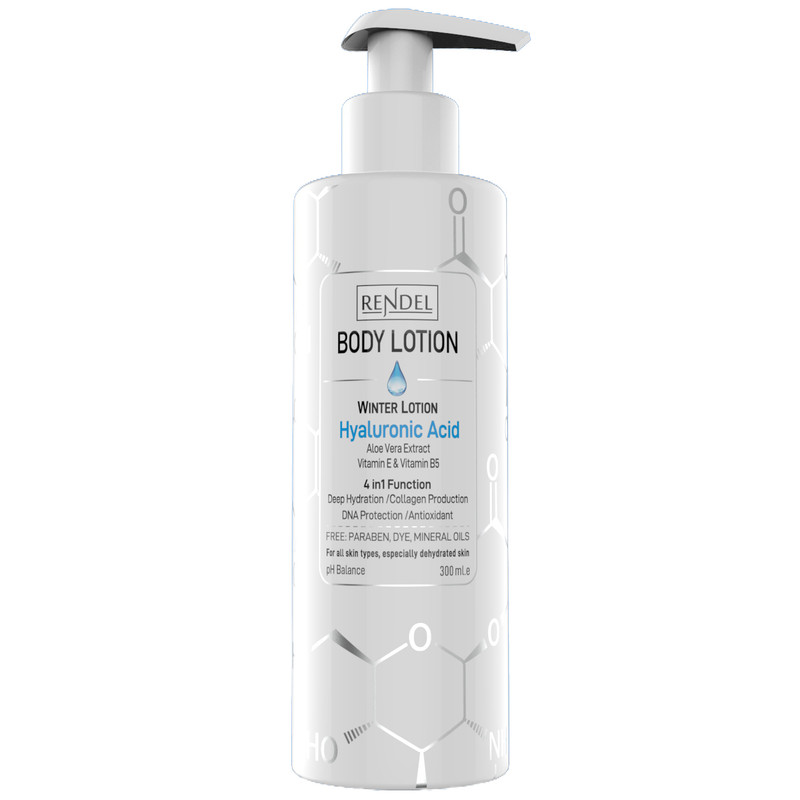 لوسیون بدن رندل مدل هیالورونیک اسید حجم 300 میلی لیتر لوسیون بدن رندل مدل هیالورونیک اسید حجم 300 میلی لیتر