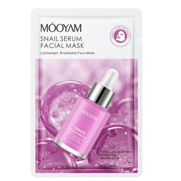 ماسک صورت مویام مدل SNAL SERUM حجم 20 میلی لیتر ماسک صورت مویام مدل SNAL SERUM حجم 20 میلی لیتر