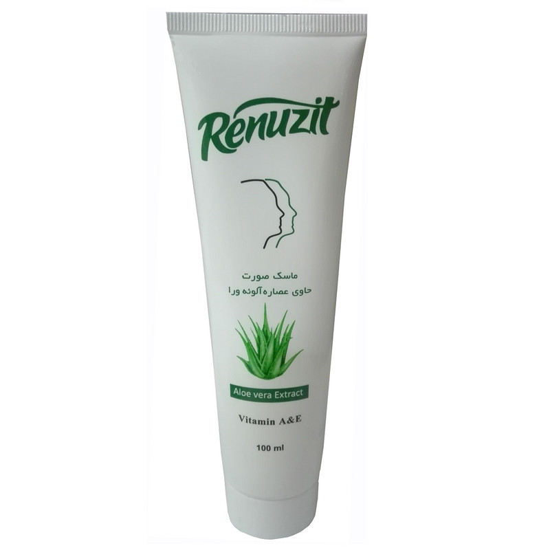ماسک صورت رینوزیت مدل آلوئه ورا حجم 100 میلی لیتر ماسک صورت رینوزیت مدل آلوئه ورا حجم 100 میلی لیتر