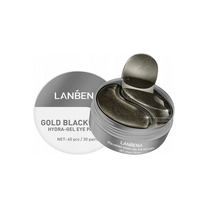 ماسک زیر چشم لنبنا مدل Gold Black Pearl وزن 90 گرم بسته 60 عددی ماسک زیر چشم لنبنا مدل Gold Black Pearl وزن 90 گرم بسته 60 عددی