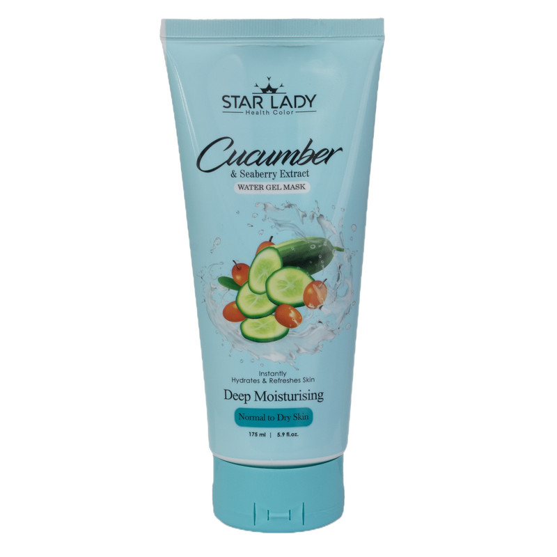 ماسک صورت استارلیدی مدل آبرسان خیار و ذغال اخته حجم 175 میلی لیتر ماسک صورت استارلیدی مدل آبرسان خیار و ذغال اخته حجم 175 میلی لیتر