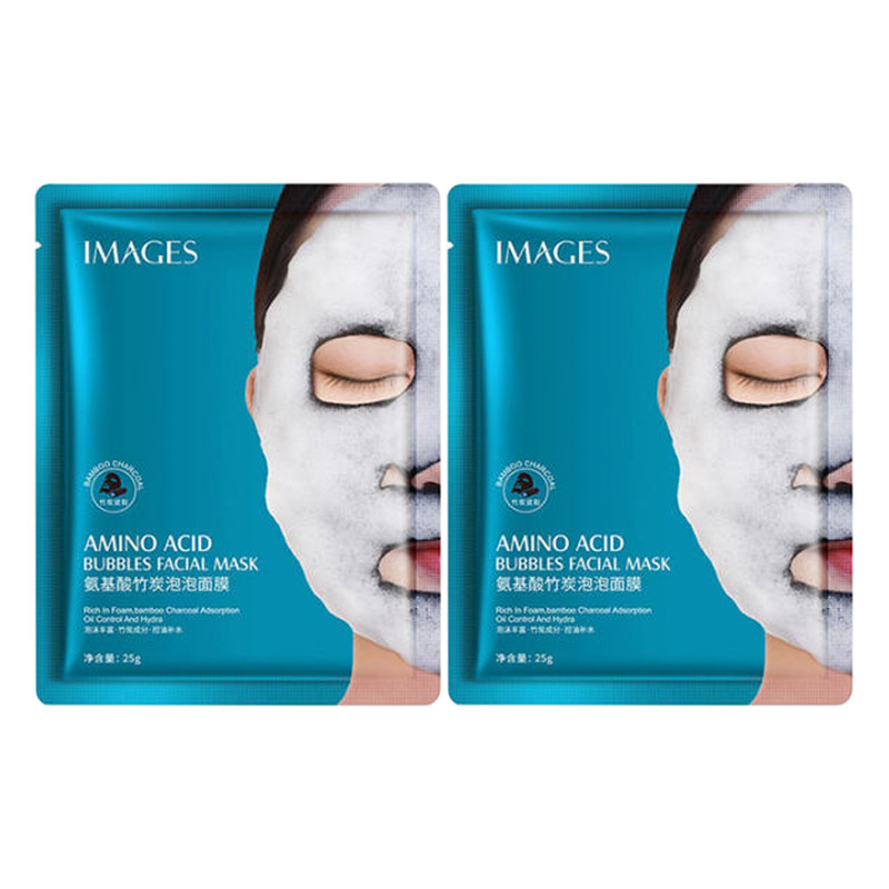 ماسک صورت ایمجز مدل حبابی وزن 25 گرم مجموعه 2 عددی ماسک صورت ایمجز مدل حبابی وزن 25 گرم مجموعه 2 عددی