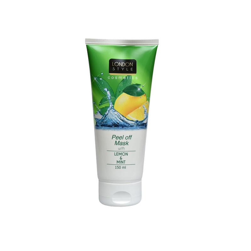 ماسک صورت لندن استایل مدل Peel Off Mask Lemon And Mint حجم 150 میلی لیتر ماسک صورت لندن استایل مدل Peel Off Mask Lemon And Mint حجم 150 میلی لیتر