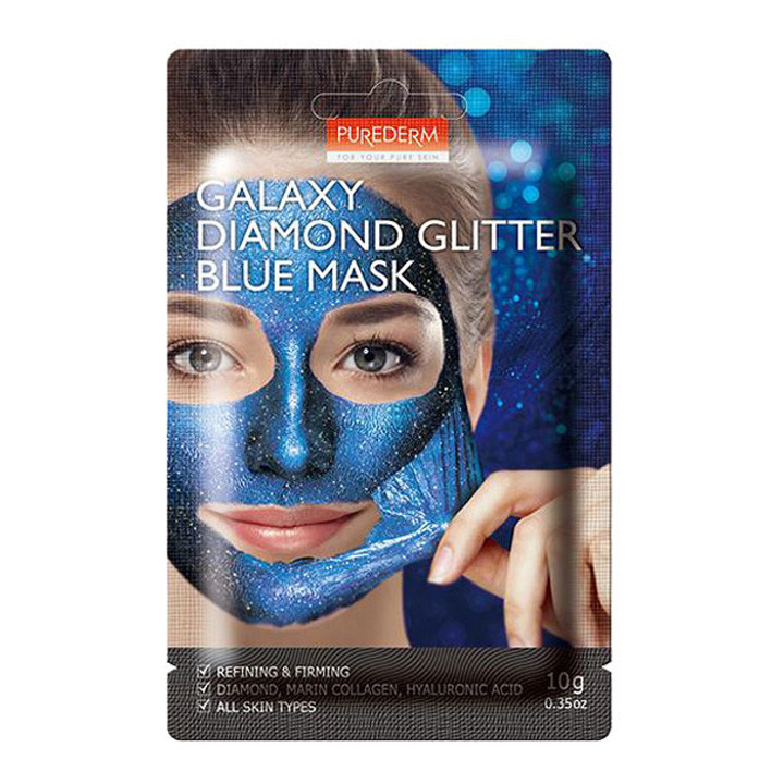 ماسک صورت پیوردرم سری Galaxy مدل Blue وزن 10 گرم ماسک صورت پیوردرم سری Galaxy مدل Blue وزن 10 گرم