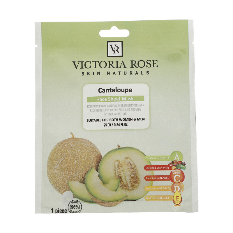 ماسک صورت ویکتوریا رز مدل Cantaloupe حجم 25 میلی لیتر ماسک صورت ویکتوریا رز مدل Cantaloupe حجم 25 میلی لیتر