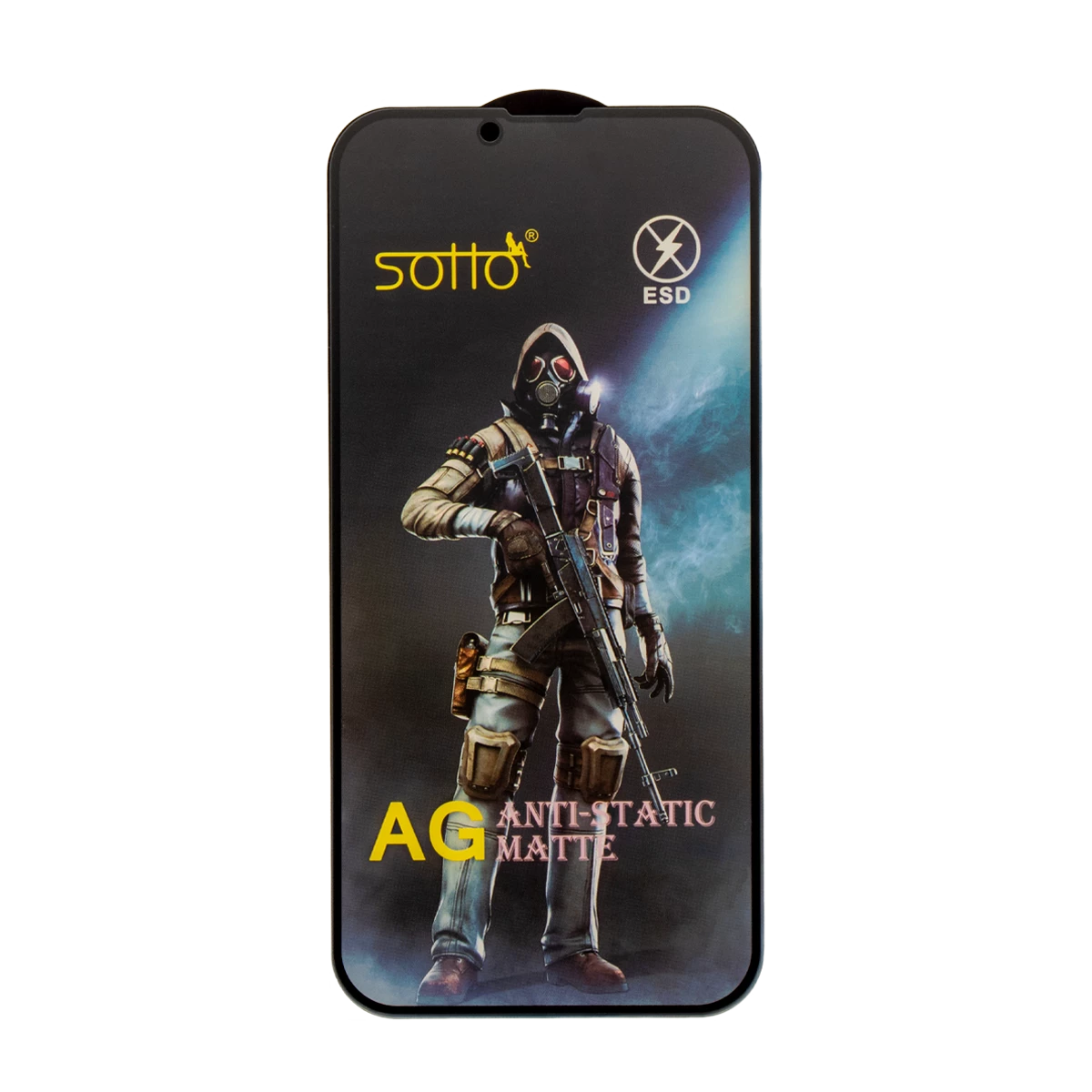 گلس گوشی اپل iPhone 13/13 Pro مات آنتی استاتیک