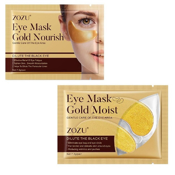 ماسک زیر چشم زوزو مدل Gold Moist وزن 7.5 گرم مجموعه 2 عددی ماسک زیر چشم زوزو مدل Gold Moist وزن 7.5 گرم مجموعه 2 عددی