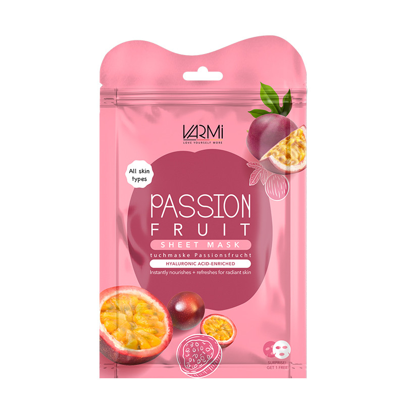 ماسک صورت وارمی مدل پشن فروت حجم 45 میلی لیتر بسته 2 عددی ماسک صورت وارمی مدل پشن فروت حجم 45 میلی لیتر بسته 2 عددی