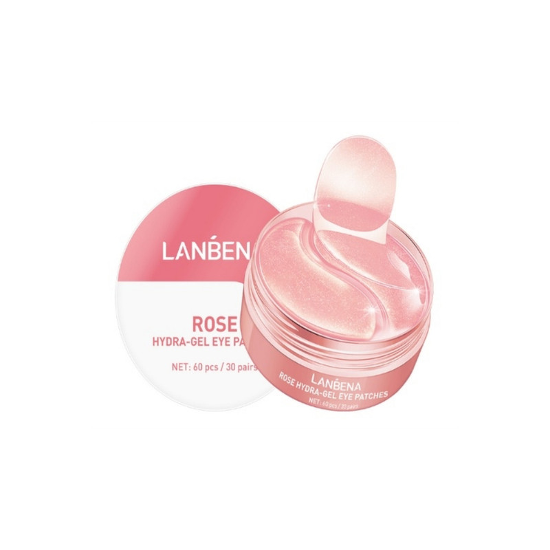 ماسک دور چشم لنبنا مدل ROSE وزن 90 گرم بسته 60 عددی ماسک دور چشم لنبنا مدل ROSE وزن 90 گرم بسته 60 عددی