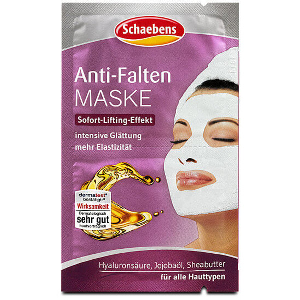 ماسک صورت شیبنس مدل anti-falten حجم 12 میلی لیتر بسته 2 عددی ماسک صورت شیبنس مدل anti-falten حجم 12 میلی لیتر بسته 2 عددی