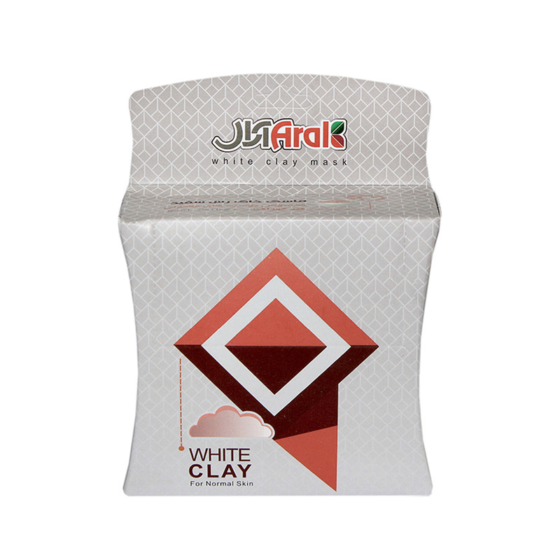 ماسک صورت آرال مدل white clay وزن 250 گرم ماسک صورت آرال مدل white clay وزن 250 گرم