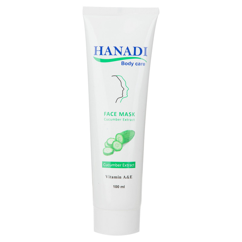 ماسک صورت هانادی مدل Cucumber حجم 100 میلی لیتر ماسک صورت هانادی مدل Cucumber حجم 100 میلی لیتر