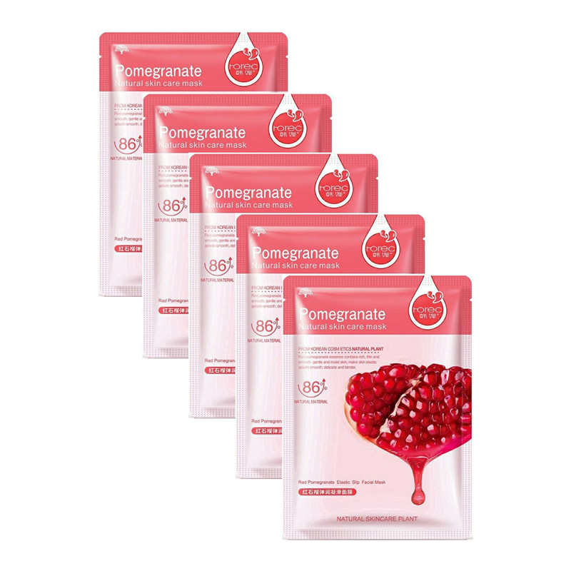 ماسک صورت رورک مدل انار حجم 30 میلی لیتر مجموعه 5 عددی ماسک صورت رورک مدل انار حجم 30 میلی لیتر مجموعه 5 عددی